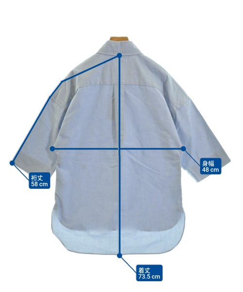 MADISON BLUE（マディソンブルー）カジュアルシャツ 青 サイズ:1(S位) レディース/2200645465068