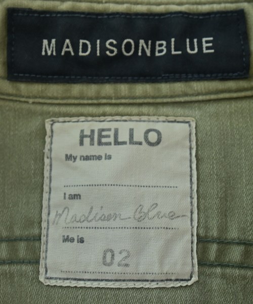 MADISON BLUE（マディソンブルー）カジュアルシャツ カーキ サイズ:02(M位) レディース/2200700909018