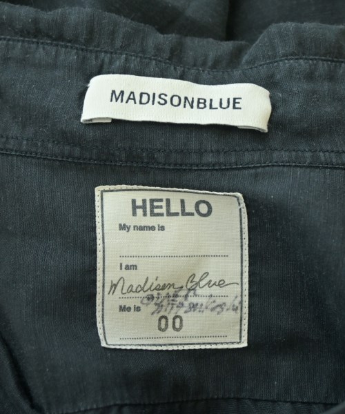 MADISON BLUE（マディソンブルー）カジュアルシャツ 黒 サイズ:00(XS位) レディース/2200700786077