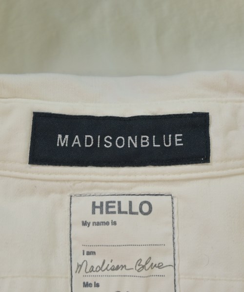 MADISON BLUE（マディソンブルー）カジュアルシャツ 白 サイズ:1(S位) レディース/2200705316057