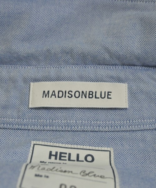 MADISON BLUE（マディソンブルー）カジュアルシャツ 青 サイズ:00(M位) レディース/2200707920085