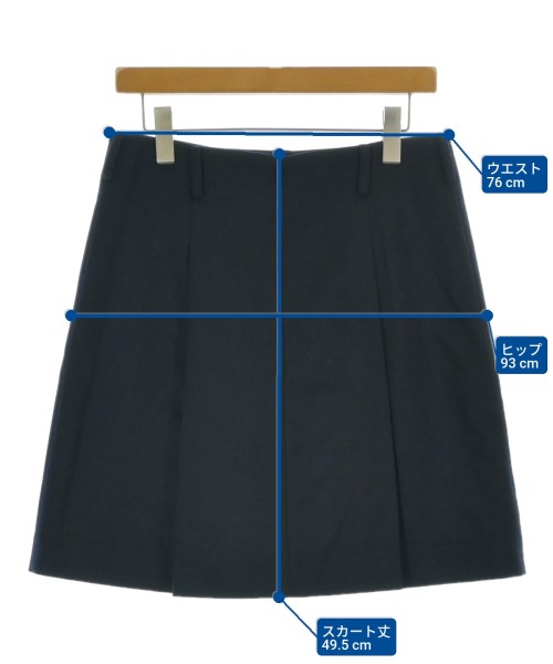 MADISON BLUE（マディソンブルー）ひざ丈スカート 紺 サイズ:01(S位) レディース/2200662775072