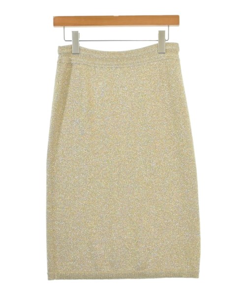MADISON BLUE(マディソンブルー)ひざ丈スカート ゴールド サイズ:XS/2200656818068