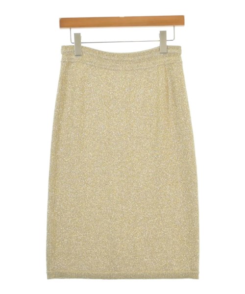 MADISON BLUE（マディソンブルー）ひざ丈スカート ゴールド サイズ:XS レディース/2200656818068