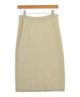 MADISON BLUE（マディソンブルー）ひざ丈スカート ゴールド サイズ:XS レディース/2200656818068