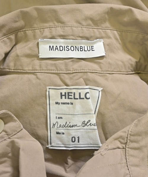 MADISON BLUE（マディソンブルー）カジュアルシャツ ベージュ サイズ:01(S位) レディース/2200666282248