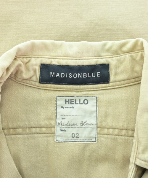 MADISON BLUE（マディソンブルー）カジュアルシャツ ベージュ サイズ:2(M位) レディース/2200666318039