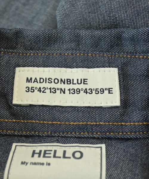 MADISON BLUE（マディソンブルー）カジュアルシャツ 紺 サイズ:00(XS位) レディース/2200669614053