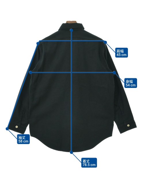 MADISON BLUE（マディソンブルー）カジュアルシャツ 黒 サイズ:01(S位) メンズ/2200667211063