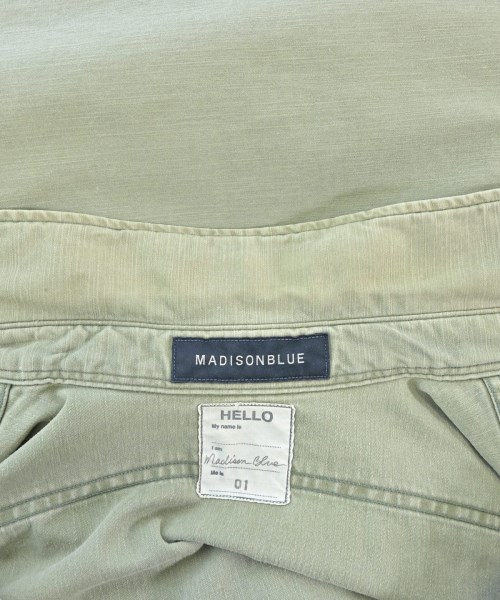 MADISON BLUE（マディソンブルー）カジュアルシャツ カーキ サイズ:01(S位) メンズ/2200667211087