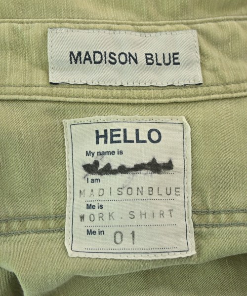 MADISON BLUE（マディソンブルー）カジュアルシャツ 緑 サイズ:F レディース/2200669815047