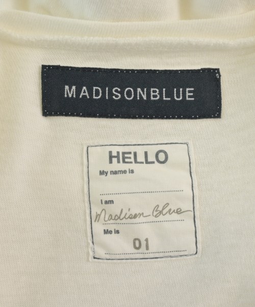 MADISON BLUE（マディソンブルー）Tシャツ・カットソー 白 サイズ:S レディース/2200667961166
