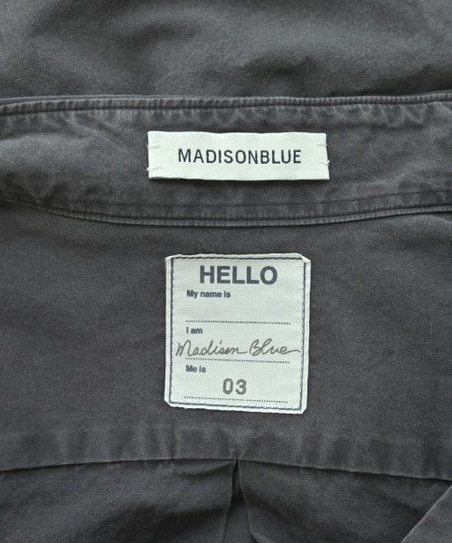 MADISON BLUE（マディソンブルー）カジュアルシャツ 黒 サイズ:3(L位) レディース/2200671035013