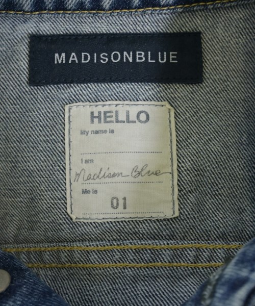 MADISON BLUE（マディソンブルー）デニムジャケット 青 サイズ:01(S位) レディース/2200724060016