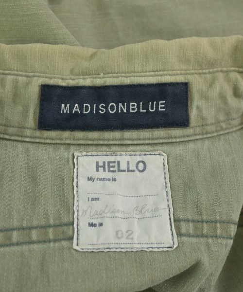 MADISON BLUE（マディソンブルー）カジュアルシャツ カーキ サイズ:2(M位) レディース/2200727501103
