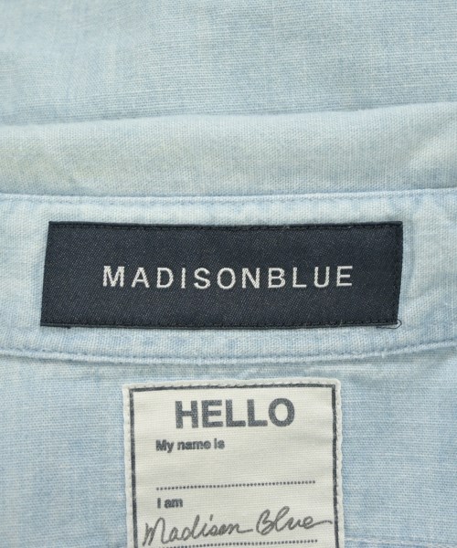 MADISON BLUE（マディソンブルー）カジュアルシャツ 青 サイズ:0(XS位) レディース/2200732540036
