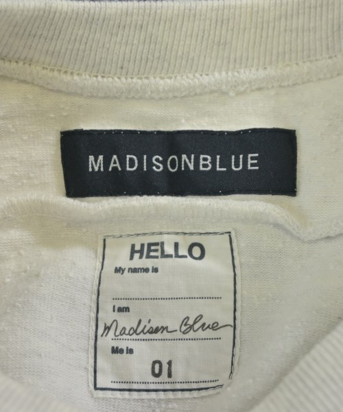 MADISON BLUE（マディソンブルー）Tシャツ・カットソー 白 サイズ:01(S位) レディース/2200728128064