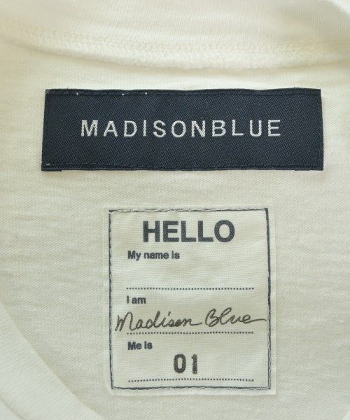MADISON BLUE（マディソンブルー）Tシャツ・カットソー 白 サイズ:1(S位) レディース/2200718449094