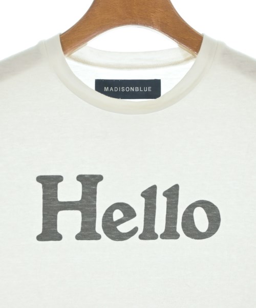 MADISON BLUE（マディソンブルー）Tシャツ・カットソー 白 サイズ:1(S位) レディース/2200718449094