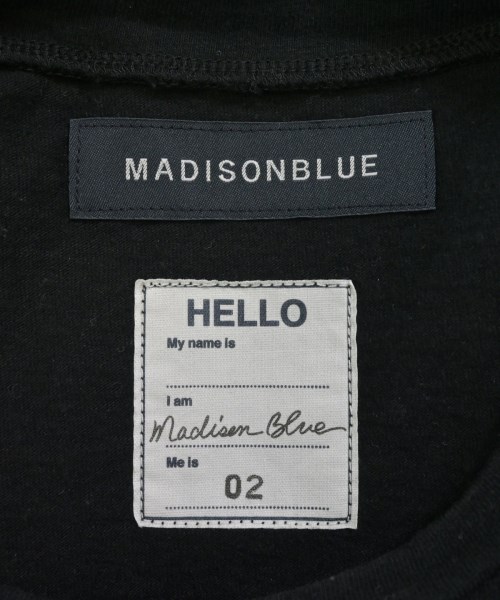 MADISON BLUE（マディソンブルー）Tシャツ・カットソー 黒 サイズ:2(M位) レディース/2200721220192