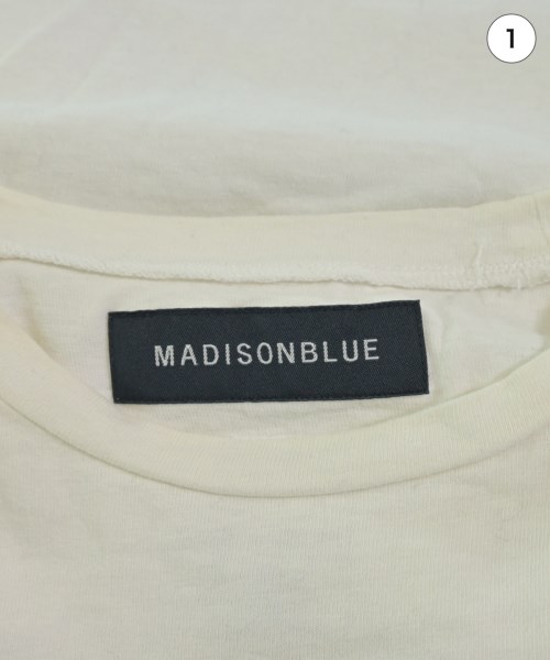 MADISON BLUE（マディソンブルー）Tシャツ・カットソー 白 サイズ:01(S位) レディース/2200722460566