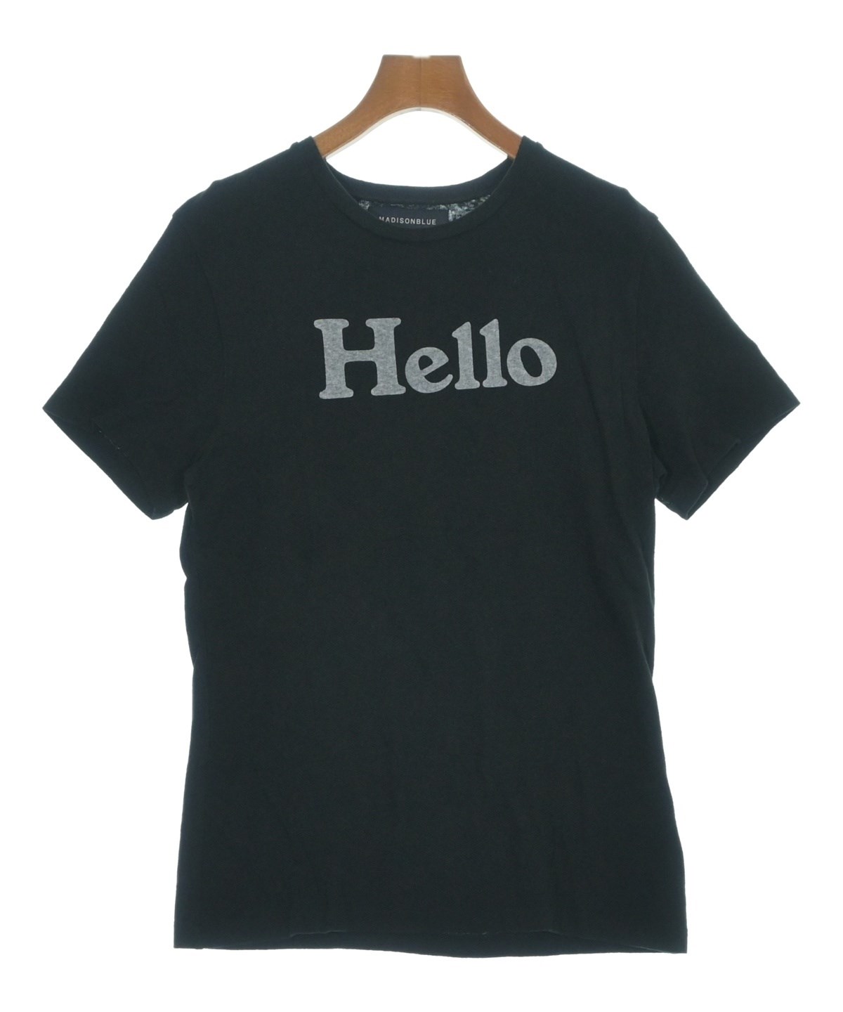 MADISON BLUE（マディソンブルー）Tシャツ・カットソー 黒 サイズ:XS