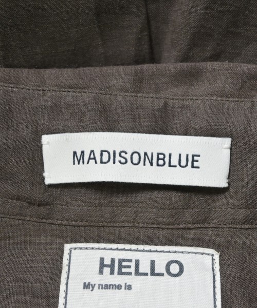 MADISON BLUE（マディソンブルー）ブラウス 茶 サイズ:2(M位) レディース/2200725984021