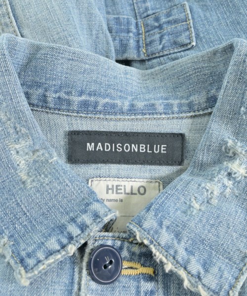 MADISON BLUE（マディソンブルー）デニムジャケット 青 サイズ:1(S位) レディース/2200728753068