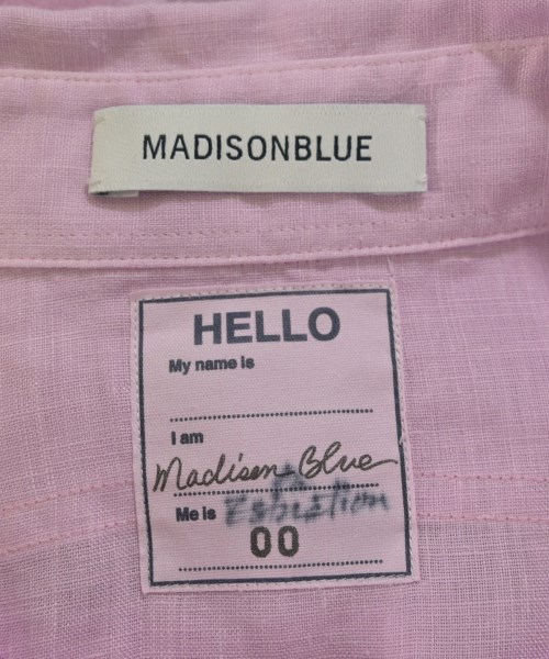 MADISON BLUE（マディソンブルー）カジュアルシャツ ピンク サイズ:00(XS位) レディース/2200683296136