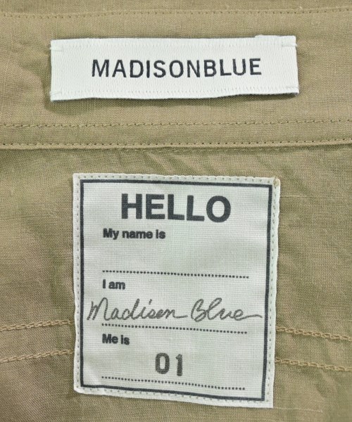MADISON BLUE（マディソンブルー）カジュアルシャツ カーキ サイズ:1(S位) レディース/2200683008043
