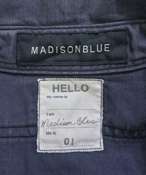 MADISON BLUE（マディソンブルー）カジュアルシャツ 紺 サイズ:01(S位) レディース/2200690235197
