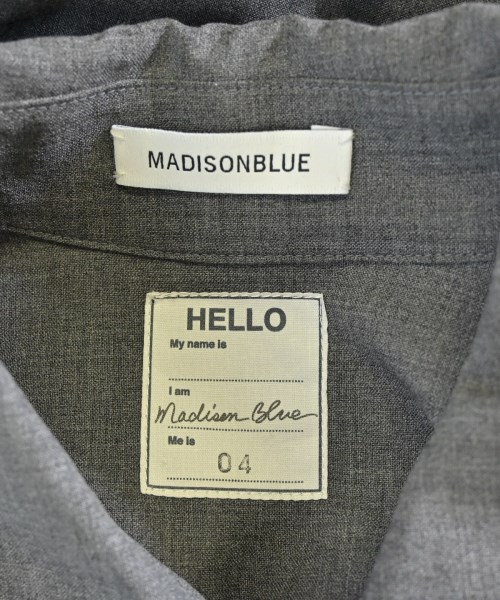 MADISON BLUE（マディソンブルー）カジュアルシャツ グレー サイズ:04(XL位) メンズ/2200686056133