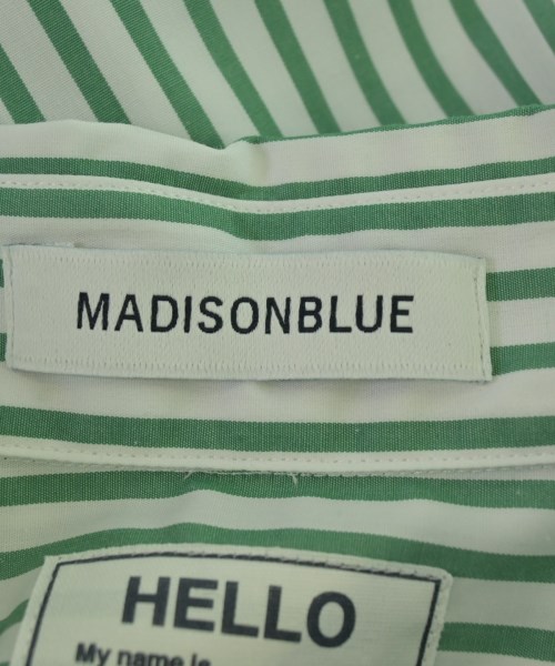MADISON BLUE（マディソンブルー）カジュアルシャツ 緑 サイズ:01(S位) レディース/2200691627304