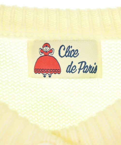 Clice De Paris（クリセ　デ　パリ）カーディガン 白 サイズ:ONE レディース/2200703439062