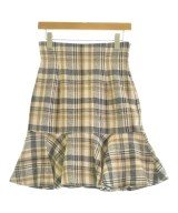 ME&ME COUTURE（ミーアンドミークチュール）ひざ丈スカート ベージュ サイズ:1(S位) レディース/2200628152039