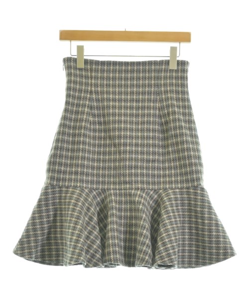 ME&ME COUTURE（ミーアンドミークチュール）ひざ丈スカート 青 サイズ:1(S位) レディース/2200628152046