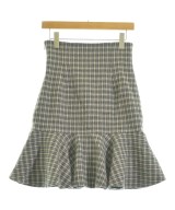 ME&ME COUTURE（ミーアンドミークチュール）ひざ丈スカート 青 サイズ:1(S位) レディース/2200628152046