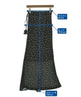 ME&ME COUTURE（ミーアンドミークチュール）ロング・マキシ丈スカート 黒 サイズ:0(XS位) レディース/2200632165049