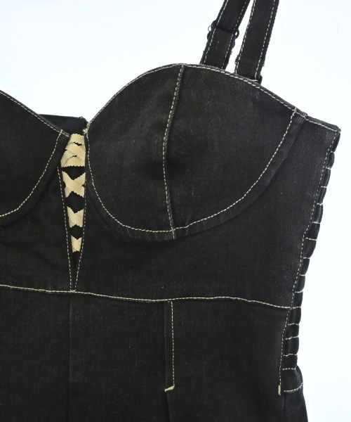 ME&ME COUTURE（ミーアンドミークチュール）オールインワン/サロペット 黒 サイズ:0(XS位) レディース/2200606115049
