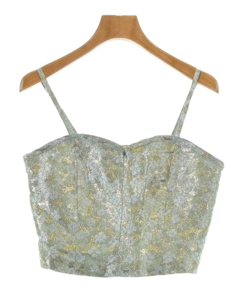 ME&ME COUTURE(ミーアンドミークチュール)ブラウス 緑 サイズ:0(XS位)/2200653770093