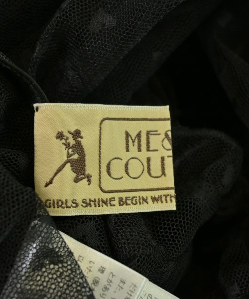 ME&ME COUTURE（ミーアンドミークチュール）ブラウス 黒 サイズ:F レディース/2200707511092