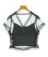 ME&ME COUTURE（ミーアンドミークチュール）ブラウス 黒 サイズ:F レディース/2200707511092