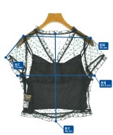 ME&ME COUTURE（ミーアンドミークチュール）ブラウス 黒 サイズ:F レディース/2200707511092