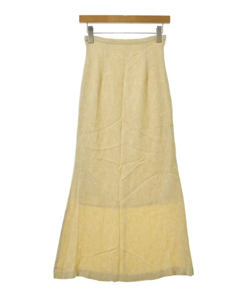 ME&ME COUTURE(ミーアンドミークチュール)ロング・マキシ丈スカート 黄 サイズ:0(XS位)/2200653708065