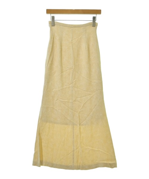 ME&ME COUTURE（ミーアンドミークチュール）ロング・マキシ丈スカート 黄 サイズ:0(XS位) レディース/2200653708065