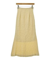 ME&ME COUTURE（ミーアンドミークチュール）ロング・マキシ丈スカート 黄 サイズ:0(XS位) レディース/2200653708065