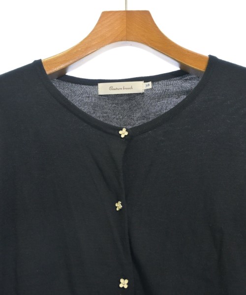 Couture brooch（クチュールブローチ）カーディガン 黒 サイズ:38(M位) レディース/2200599486010