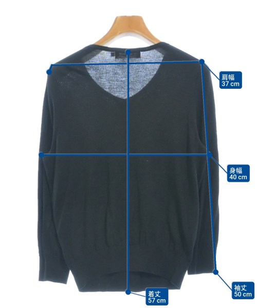 Couture brooch（クチュールブローチ）カーディガン 黒 サイズ:38(M位) レディース/2200599486010