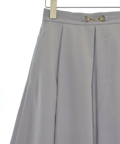 Couture brooch（クチュールブローチ）ひざ丈スカート 紫 サイズ:36(S位) レディース/2200631742036