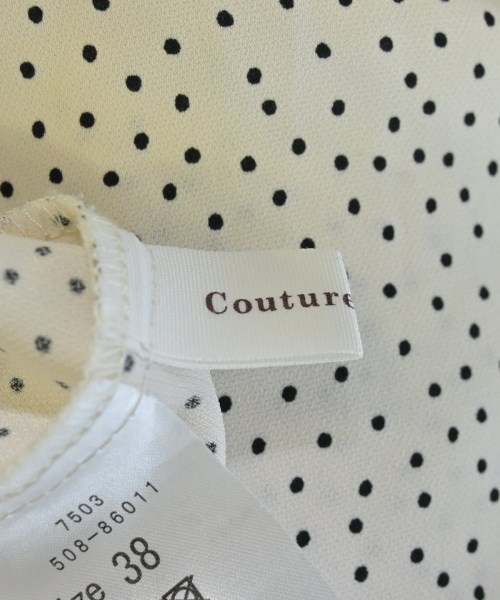 Couture brooch（クチュールブローチ）ブラウス 白 サイズ:38(M位) レディース/2200623314043